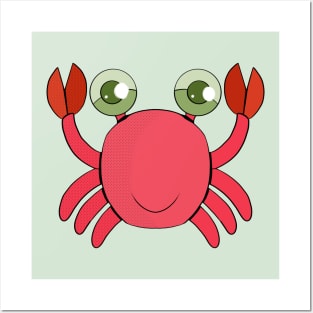 Nice crab Posters and Art